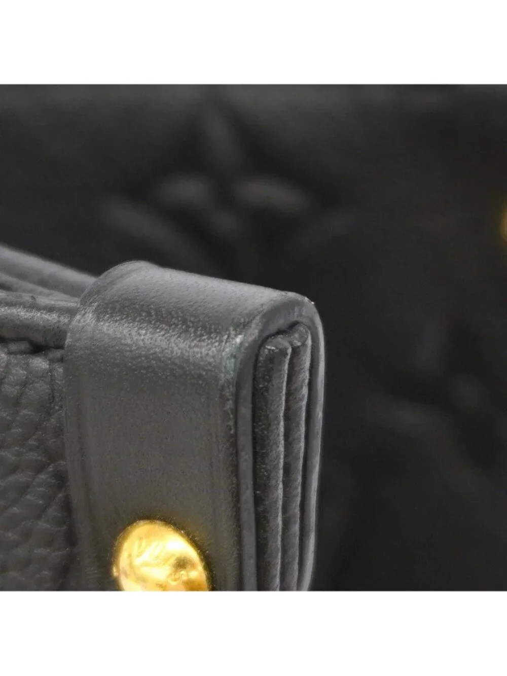 Louis Vuitton Tote Bag Monogram Empreinte On The Go MM Noir 2-Way